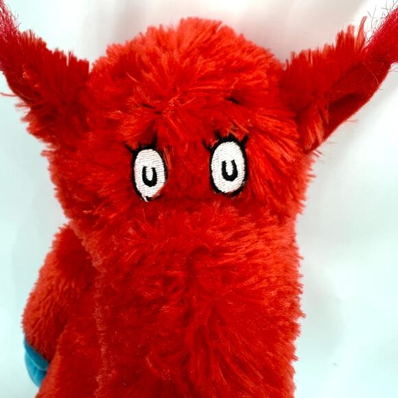 Kohl's Cares Plush Dr. Seuss Fox in Socks 18" Red Blue Stuffed Animal - Picture 4 of 9